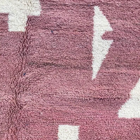 Image 1 of Handmade Moroccan Pure Wool Rug 150/350 cm
