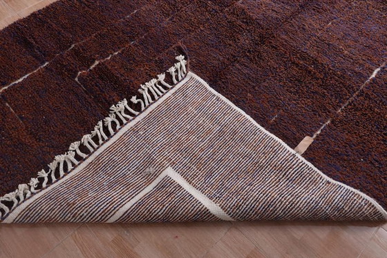 Beni Ouraine Berber tapijt met speciale handgemaakte kleurstelling, formaat 1,5/2,5 m – Aime Té (photo 8 of 9)