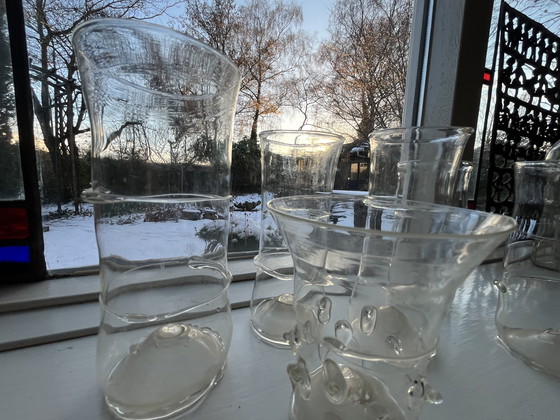 Image 1 of 6 grabados a mano de Jos Bohm, formatos diversos 