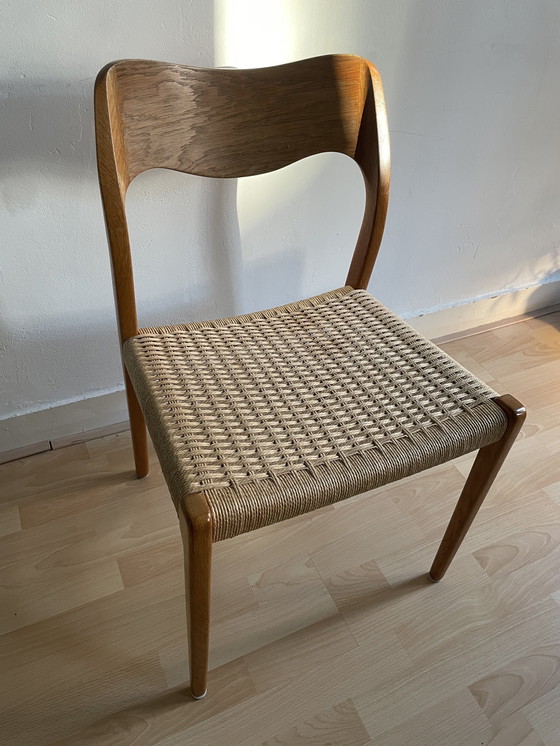 Image 1 of Tavolo da pranzo vintage + 4 sedie Niels Otto Møller Design danese