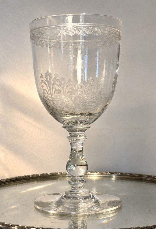 Waterglas Baccarat van vóór 1936 – glazen karaffen, Crystal (photo 2 of 15)