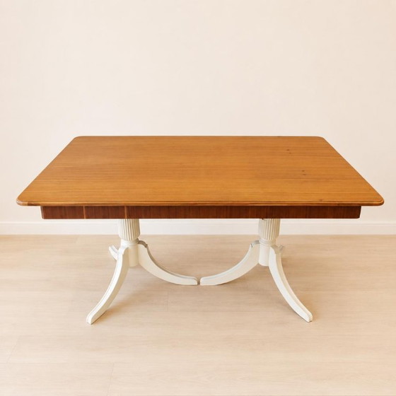 Image 1 of Vintage Teak Dining Table, Spain, 1950s