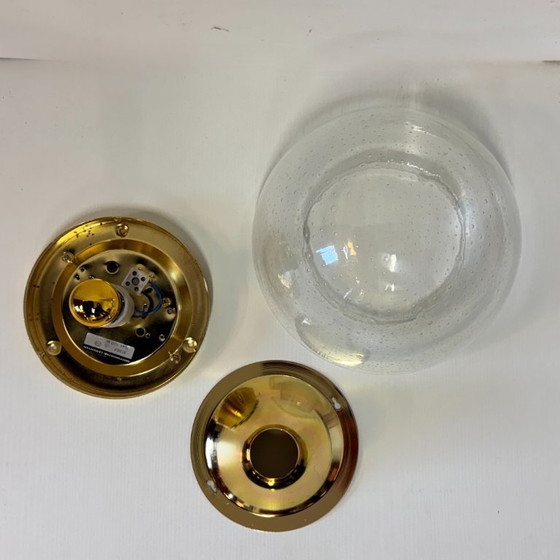 Hoffmeister bubble glass gold ceiling or wall lamp – hoffmeister Leuchten, Wall lights, Iron (photo 11 of 12)