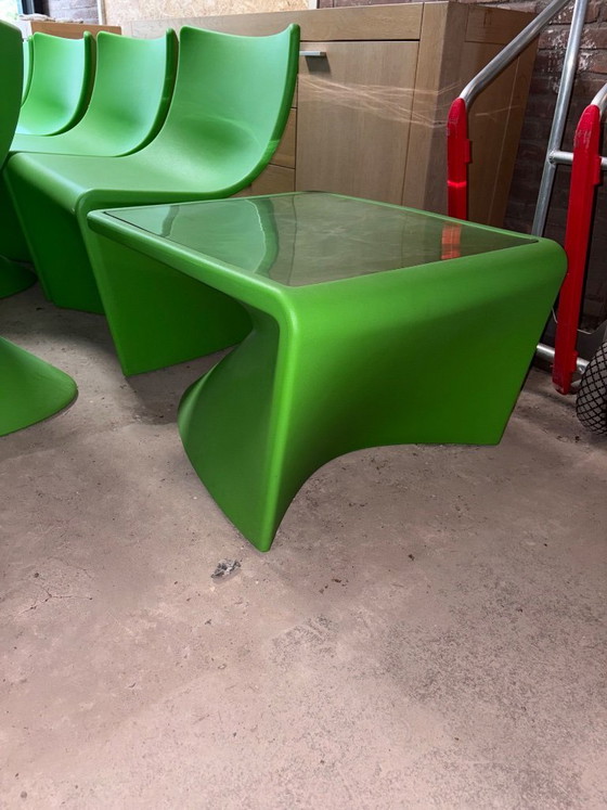Image 1 of Original SPACE Design Stühle – Pinaffo & Scagnellato – 10 Stühle + Originaltisch