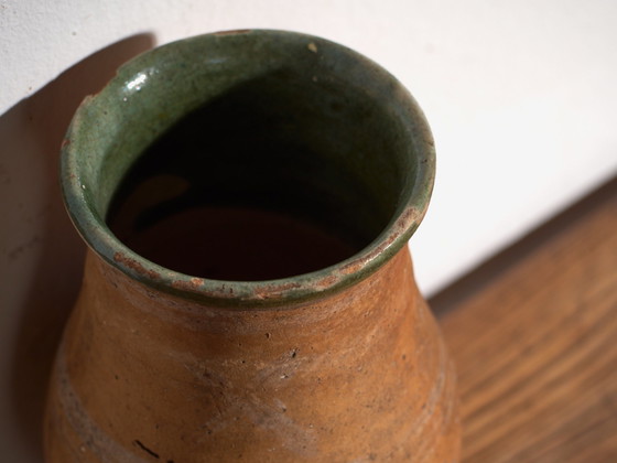Jarrón antiguo de loza vidriada – Europa Central, circa 1920 – Jarrones, Rustic (photo 33 of 39)