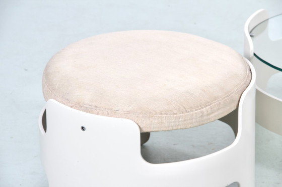 Image 1 of Ensemble de 2 tabourets et 1 table basse de Gerd Lange pour "Die Gute Form"