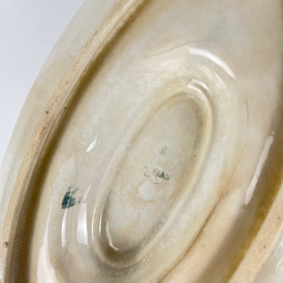 Image 1 of Salsera, motivo "Clavel", KG Lunéville, Ironstone, siglo XIX