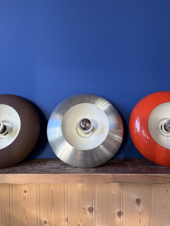 Image 1 of Space Age Nieuwenhuis Holland Decken- oder Wandleuchte