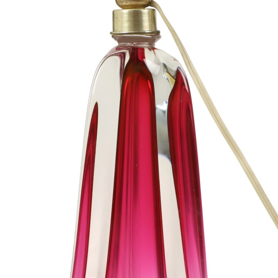 Image 1 of Table Lamp Crystal Val Saint Lambert