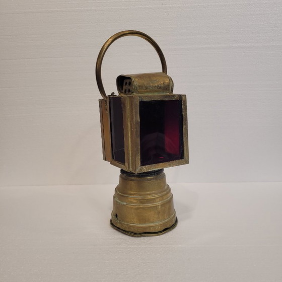 Image 1 of Farol técnico ferroviario État 500, Albert Butin, 20’s - Francia