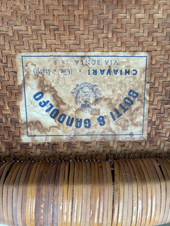 Image 1 of Chaise CHIAVARI laquée noire par BOTTI & GANDOLFO