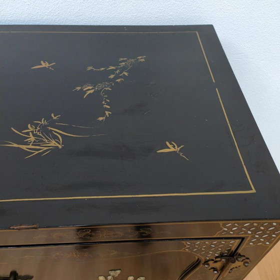 Meuble de mariage chinois vintage, vaisselier, buffet. Style Japandi chinois – Stone (photo 11 of 13)