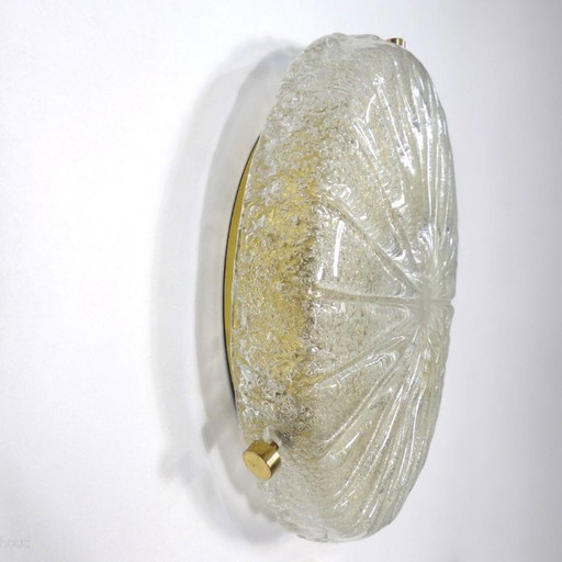 ceiling lamp Hillebrand sunburst 1960s murano