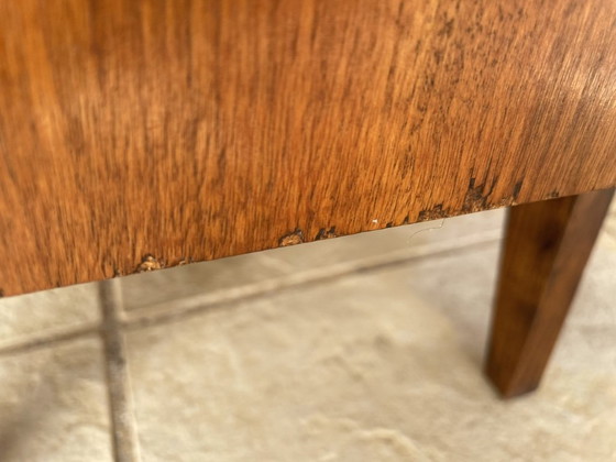 Image 1 of Vintage ladekast van notenhout uit het midden van de eeuw, jaren 50