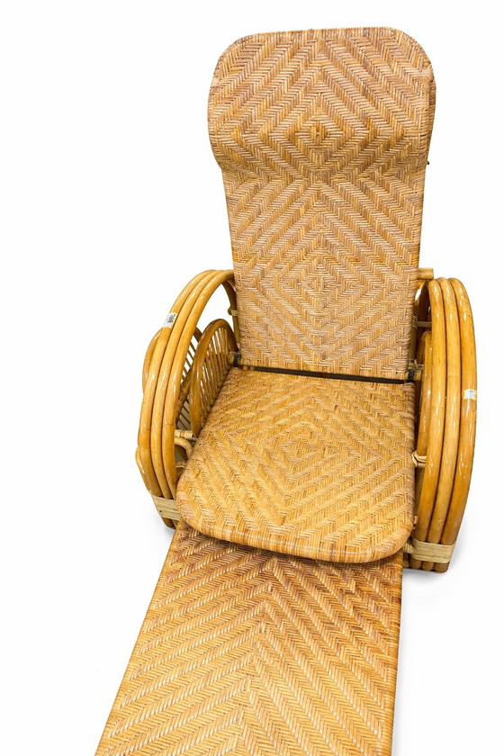 Image 1 of Sedia Rotan vintage 1970