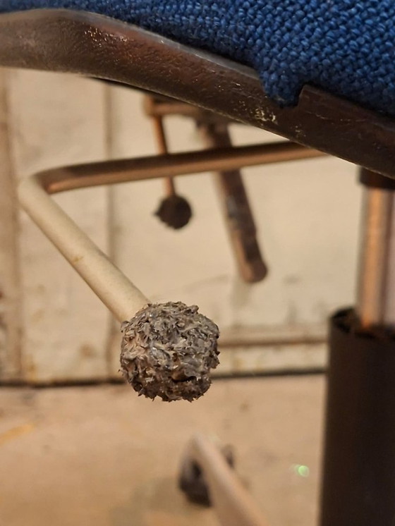 Image 1 of Sedia da ufficio di design Fritz Hansen Kevi 1990 Blu