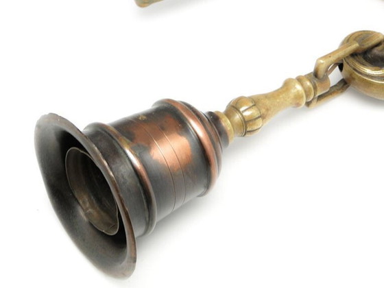Eclectic Wall Lamp, Poland, 1890s – Wall lights, Brass, Copper (photo 6 of 12)