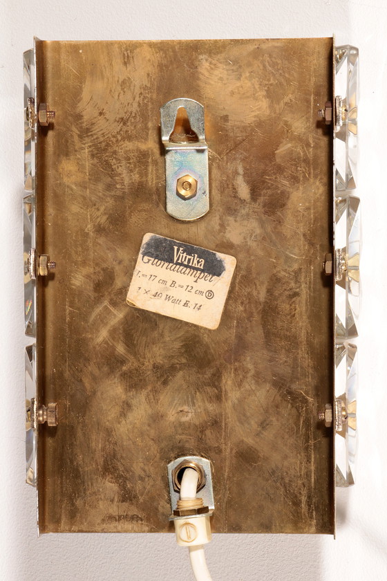 Image 1 of Raro set di 3 lampade da parete Vitrika Gloria in stile scandinavo