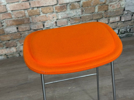 Image 1 of Cappellini Hi Pad Sgabello arancione