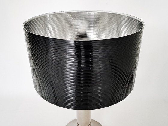 Vintage design Table lamp, nickel-plated – Plastic, Metal (photo 10 of 14)
