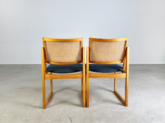 Image 1 of Original set of 2 Kai Lyngfeldt Larsen chair midcentury Søborg 526