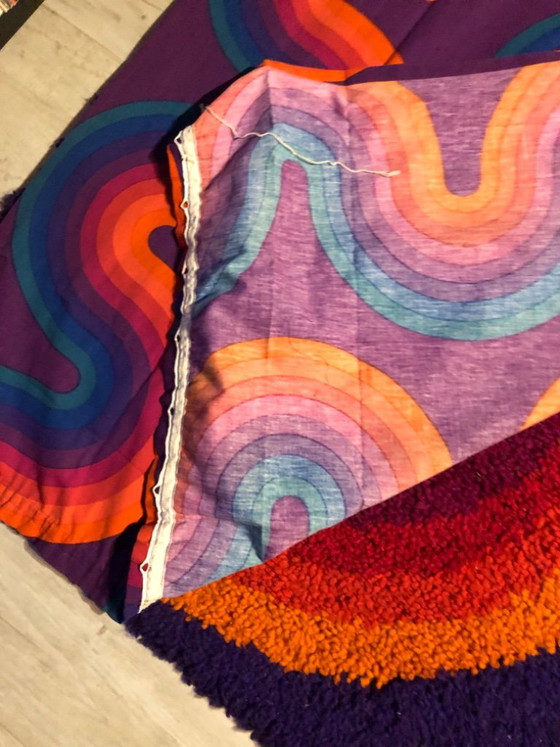 2 rideaux Verner Panton Mira X Curve multicolores – Objets déco, Cotton (photo 5 of 6)