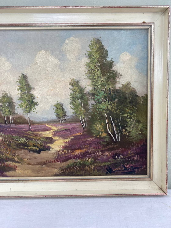 Pintura "Camino en el brezal" – Pinturas y dibujos, Wood (photo 4 of 22)