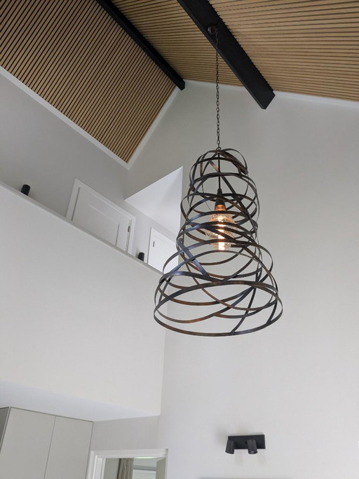 Handmade modern metal chandelier – kroonluchters, Copper