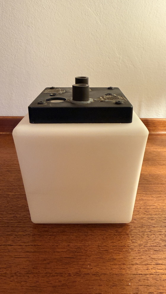 Image 1 of Bega wall lamp Bauhaus cube vintage