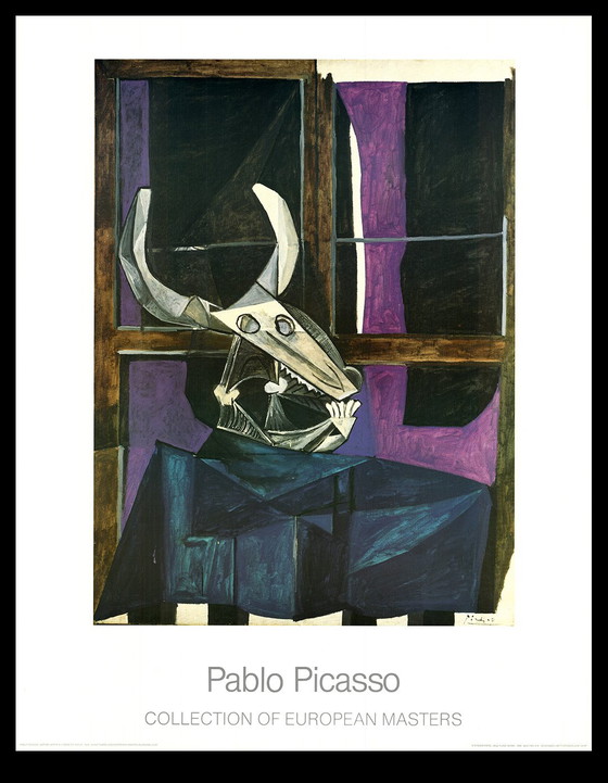Image 1 of Picasso, Pablo - Nature Morte au Crane de Boeuf - Collection of European Masters - Kunstdruck