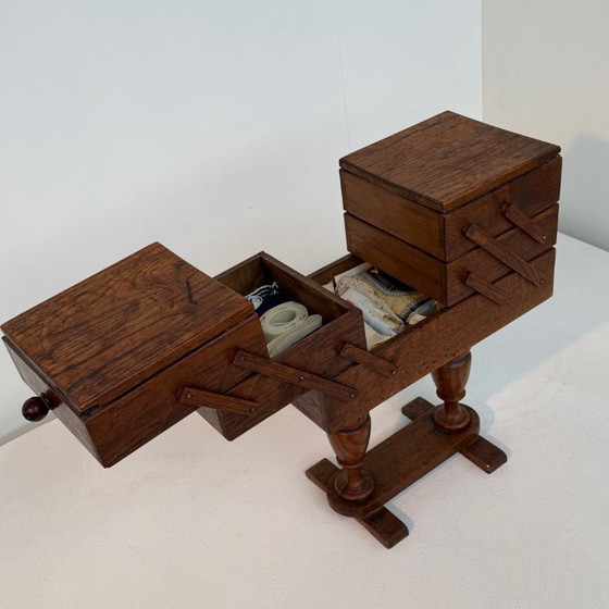 Image 1 of Mobile da cucito pieghevole, anni '20/'30