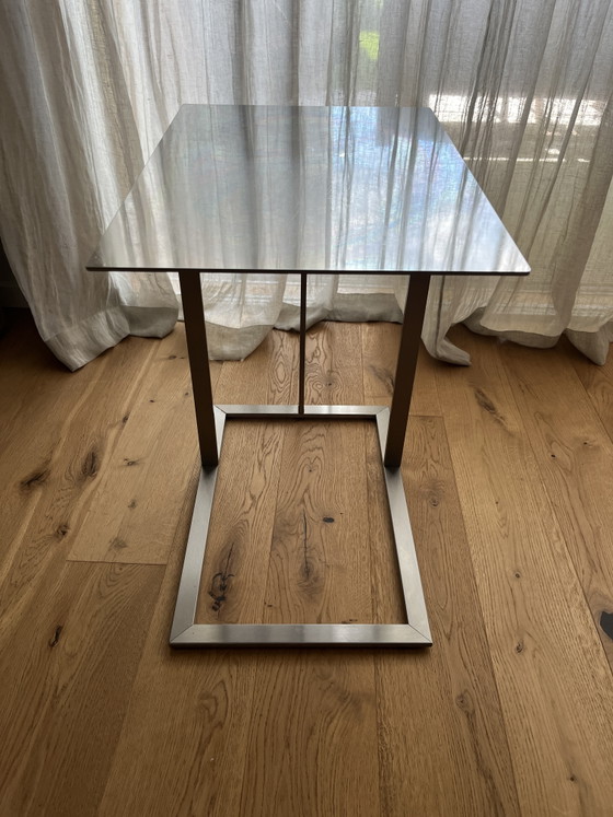 Arketipo Loft side table – polished steel (photo 5 of 6)