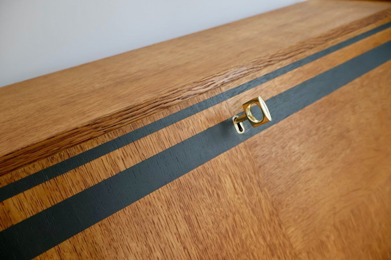 Image 1 of Mid-Century Secretary Converted into Drinks Cabinet – Fully Restored