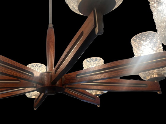 Image 1 of Kronleuchter d'epoca di metà secolo aus Deutschland