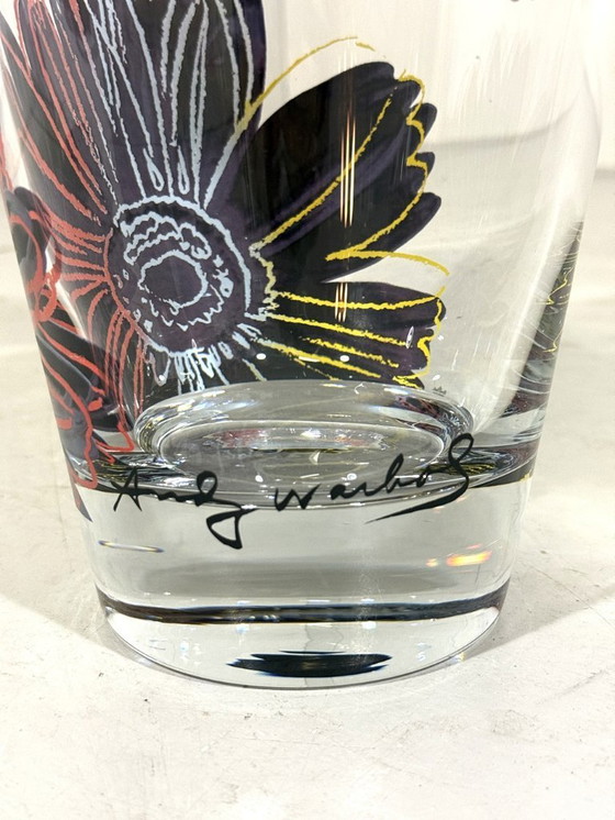 Image 1 of Jarrón de cristal de Andy Warhol para Rosenthal, Alemania, década de 1980