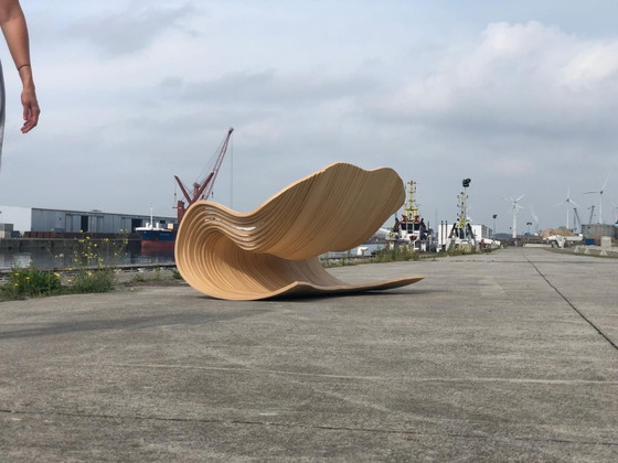 Parametric rocking chair – 3-5 seaters, Wood (photo 2 of 11)