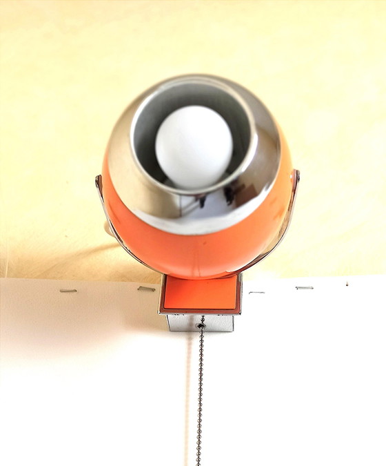 Image 1 of Applique arancione Eye Ball Space Age