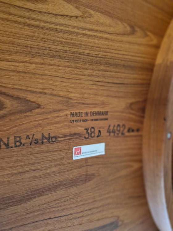 Image 1 of Danish design coffee table Niels Bach teak 70s
