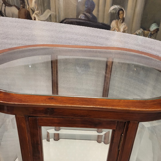 Image 1 of Vitrina, Madera De Caoba, Estilo Eduardiano, Pp. S. Xx – Inglaterra