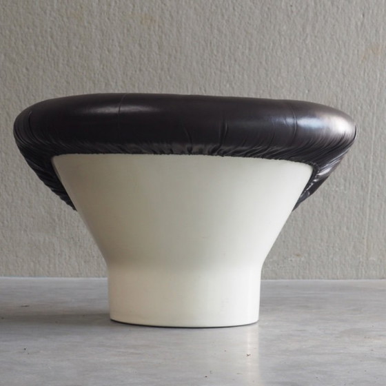 Krokus Lounge Chair van Lennart Bender voor Ulferts AB (1968) – Fauteuils, Leather, Fiberglass (photo 5 of 13)