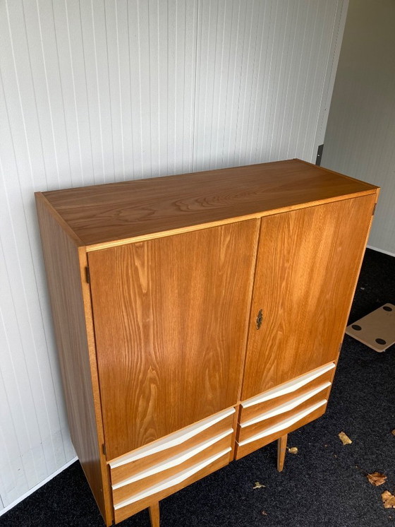 Image 1 of Mid-century vintage wardrobe Hellerau Franz Ehrlich