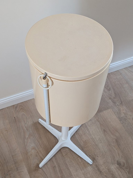 Image 1 of Vintage kaptafel/make-upmeubel in Space Age-stijl van Bremshey & Co. (jaren 70)