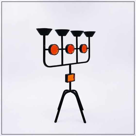 Image 1 of Swedish candlestick by Erik Hoglund and Hubbard Ander, 1960s