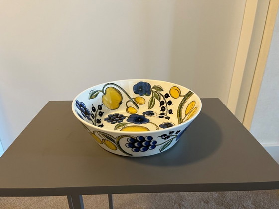 Image 1 of Arabia Paratiisi floral tableware and Arabia Teema ecru tableware