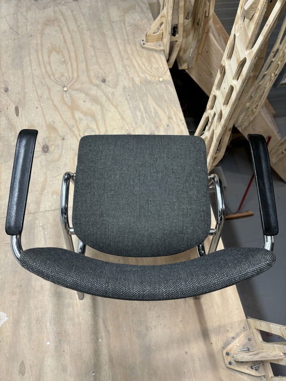 Image 1 of 4x Vintage buisframe fauteuil