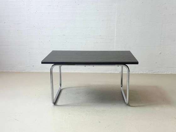 Vintage Bauhaus designer dining table by Victoria Baar, 1970s – Wood (photo 4 of 9)