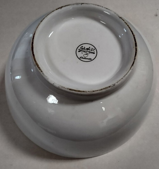 Image 1 of Ciotola grande, motivo frutta, Siaki Dolomite