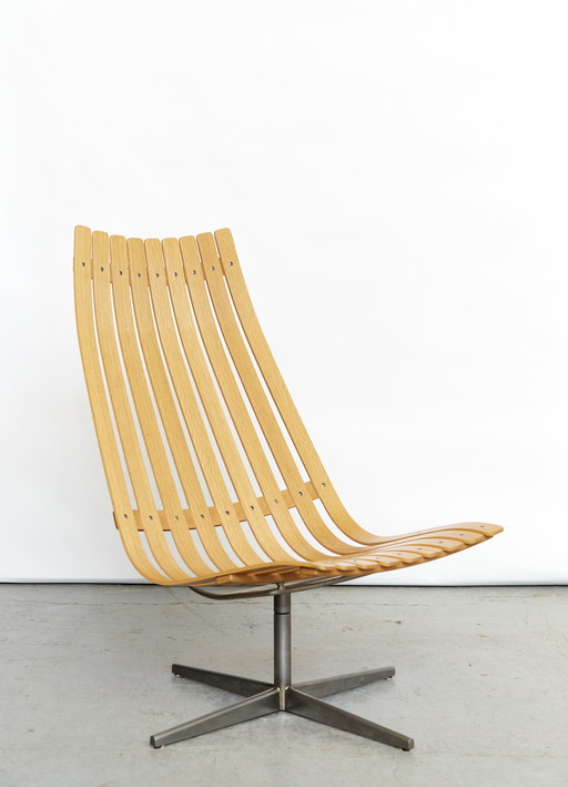 Scandia Senior Lonuge Chair By Hans Brattrud For Fjordfiesta