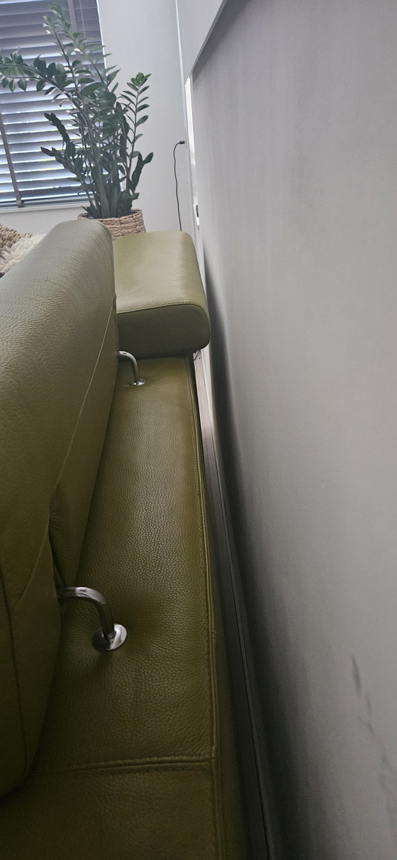 Image 1 of Sofá de cuero de 2,5 plazas