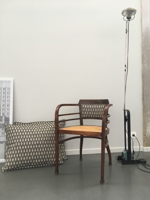 Thonet Fauteuil van Otto Wagner nr6514 Wiener Werkstätte